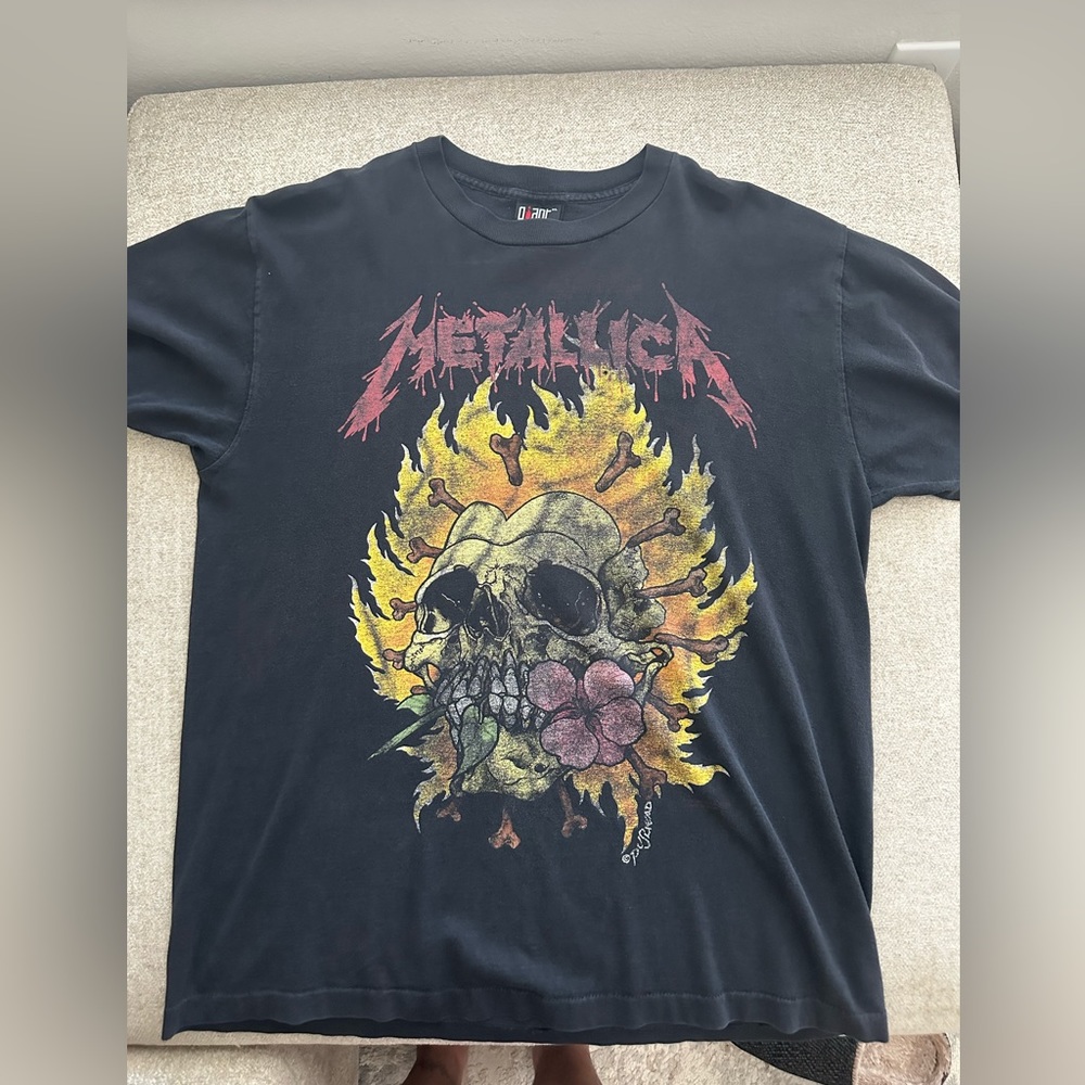 Vintage Giant Metallica T-shirt RARE